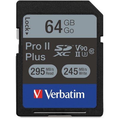 70 MB/s Class 10 Verbatim  SecureDigital SDXC 64GB 