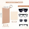 Unique Bargains Soft Portable Scratch-Resistant Slip-in Eyeglass Cases 2 Pcs - 2 of 4