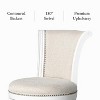Maven Lane Pullman Swivel Counter Stool with Fabric Upholstery 26" - 3 of 4
