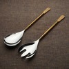 Inox Artisans Celia Salad Serving 2 Pc. Set - 3 of 3