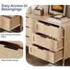 Karl Home 6-Drawer Beige MDF (Medium-Density Fiberboard) 47.24in. W Chest of Drawer - 3 of 4
