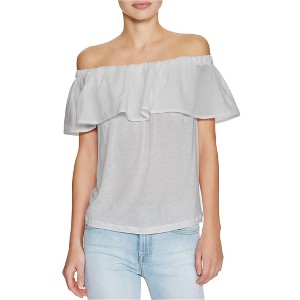 French Connection Womens Polly Plains Knit Blouse - 1 of 1