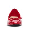 Madden Girl Twirley Block-Heel Bow Flats - 6 - RED PAT - 3 of 4