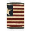Earth Rugs Original Flag Oval Placemat 13"x19" Rustic Americana Table Decor - 3 of 3