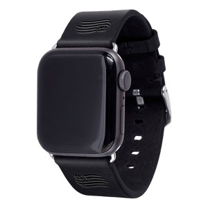 MLS New England Revolution Apple Watch Compatible Leather Band - 1 of 2