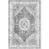Coolmee Washable Area Rug for Living Room Boho Rugs Non-Slip Thin Vintage Throw Carpet for Bedroom Office Dining Room Kitchen Home - 2 of 3