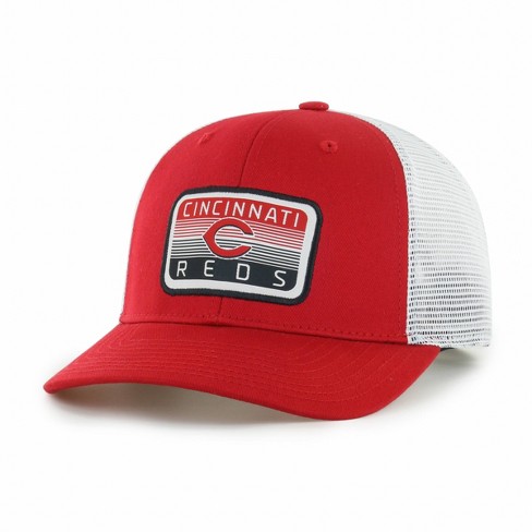 red mlb hat