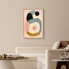 Art Remedy Either Six or S Contemporary Shapes Abstract Wall Art Framed - 2 of 4