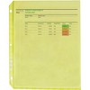 C-Line Poly Sheet Protectors, 8-1/2 x 11 Inches, Assorted Colors, Pack of 50 - 3 of 4