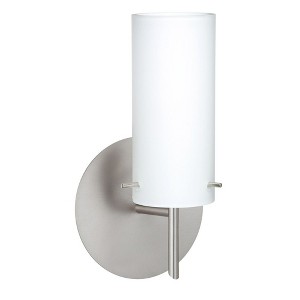Besa Lighting Copa 3 1 - Light Wall Light in  Satin Nickel - 1 of 1