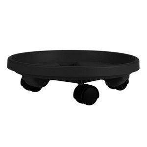Plant Stand Caddy with Wheels and Saucer Tray - Bloem - 1 of 4