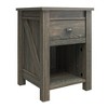 GDFStudio Walpole Modern 24" Nightstand with Drawer - 3 of 4