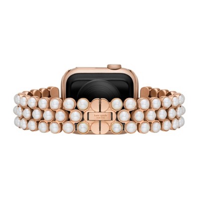 【Kate spade】Apple Watch White Faux Pearls bracelet 38/40mm Kate Spade New York Apple Watch Rose Gold and White Faux