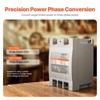VEVOR 3 Phase Converter - 2HP 7A 220V Single Phase to 3 Phase Converter, 220V Input/Output, Digital Phase Shifter, Gray - 3 of 4