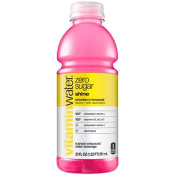 Vitamin Water Zero Strawberry Lemonade - 20 fl oz Bottle