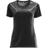 Lands' End Women's Short Sleeve Velvet Crew Neck Top - 2 of 3