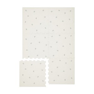 3 Sprouts Baby & Kids Foam Play Mat - Blueberry Natural - 1 of 4
