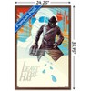 Trends International The Invisible Man - Leave The Hat by César Moreno Framed Wall Poster Prints - 3 of 4