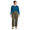 Lands' End Women's Relaxed Supima Cotton Long Sleeve Crew Neck T-Shirt - 4 of 4