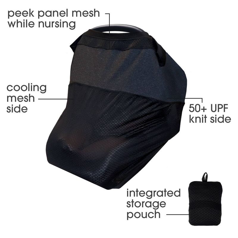 Boppy 4 and More Multi-use Cover Charcoal, 3 of 8