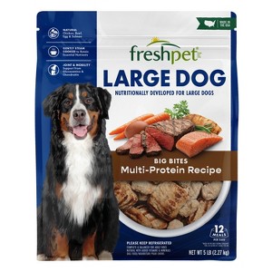 Freshpet Large Dog Multi Protein, Chicken, Beef, and Salmon Recipe ...