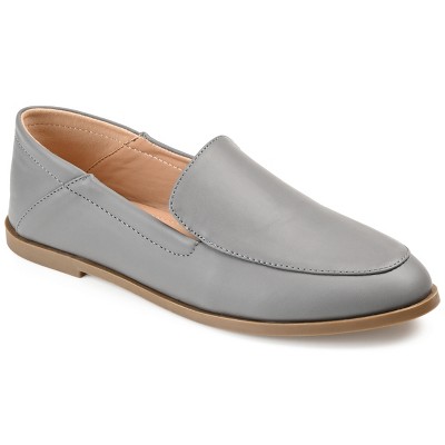 Journee Collection Womens Corinne Slip On Almond Toe Loafer Flats