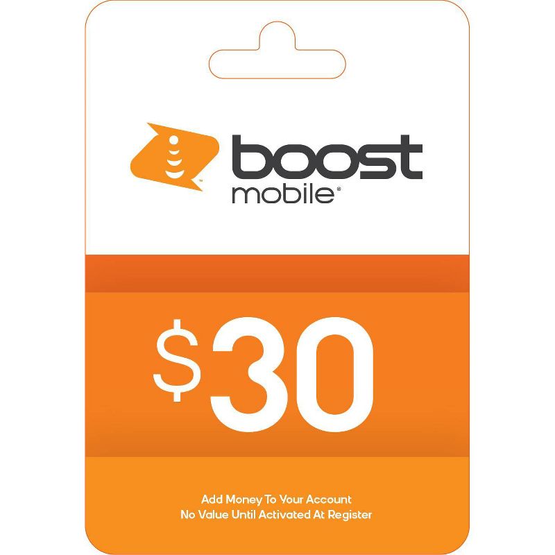 Boost Mobile Prepaid Card (Email Delivery), 1 of 2