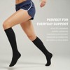 Wrapables Compression Socks for Men and Women, 15-20 mmHg Provides Support for Nurses, Sports, Running, Cycling, Travel (Set of 3) - 3 of 4