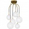 Quoizel Lighting 6 - Light Pendant in  Aged Brass - 4 of 4