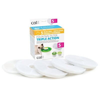 Photo 1 of Catit 2.0 Triple Action Water Softener for Cats - 5pk