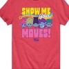 Boys' - Trolls - Show Me Your Moves Branch and Brothers Short Sleeve Graphic T-Shirt - 2 of 4
