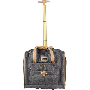 Nicole Miller Paige Softside 15 Inch Under Seat Bag with 2 Wheels - 1 of 1