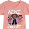 Girls' - LOL Surprise! - Fierce Queens Fitted Short Sleeve Graphic T-Shirt - 2 of 4