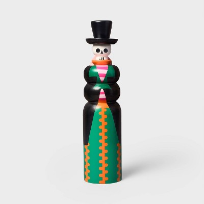 Día de Muertos 14" El Catrín Wood Figurine
