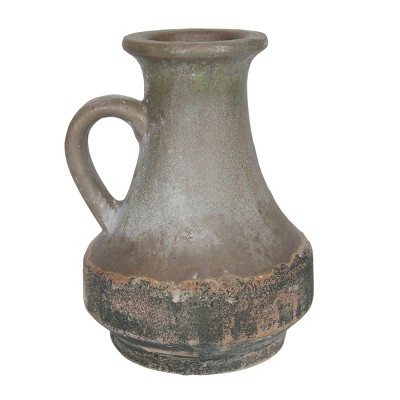 Gray Terracotta Vase - Foreside Home & Garden