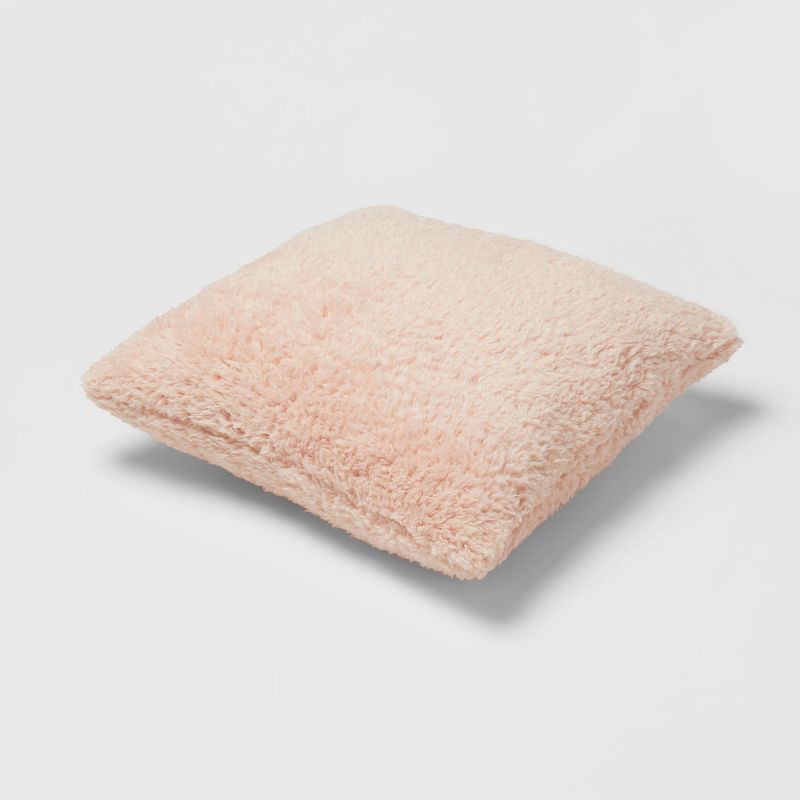 Faux Shearling Square Pillow - Room Essentials™, 4 of 8