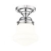 Z-Lite Vaughn 1 - Light Flush Mount in  Chrome - 4 of 4