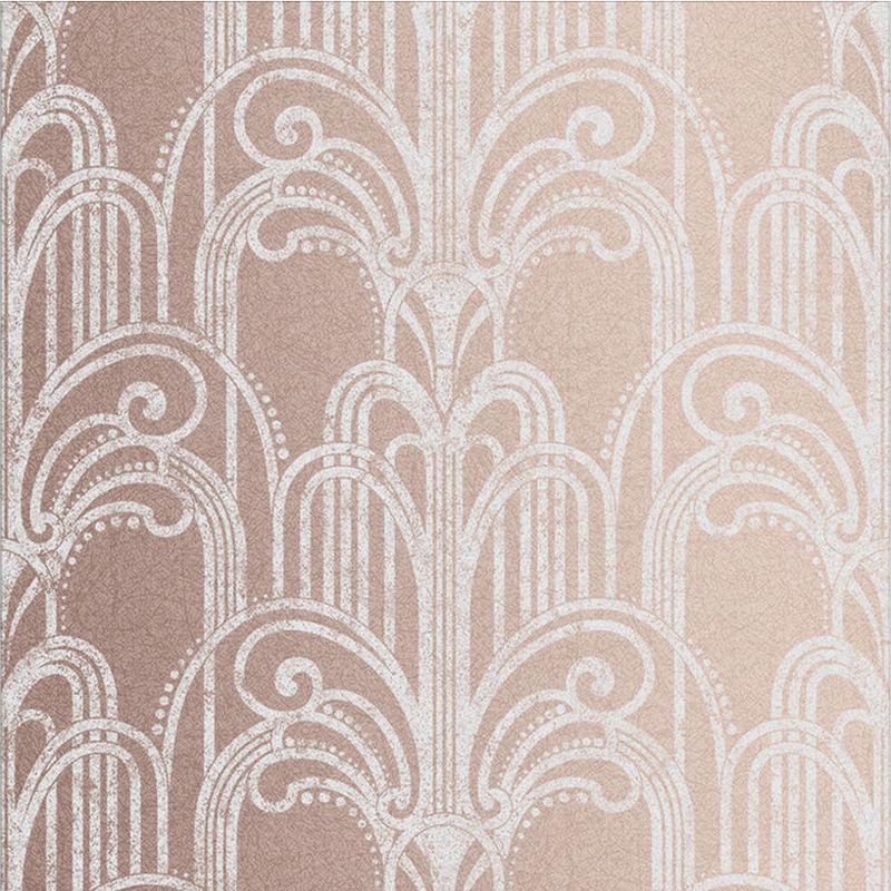 Art Deco Rose Gold Geometric Paste the Wall Wallpaper, 1 of 5