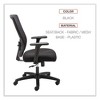 Alera Alera Envy Series Mesh High-Back Swivel/Tilt Chair, Supports Up to 250 lb, 16.88" to 21.5" Seat Height, Black - 3 of 4