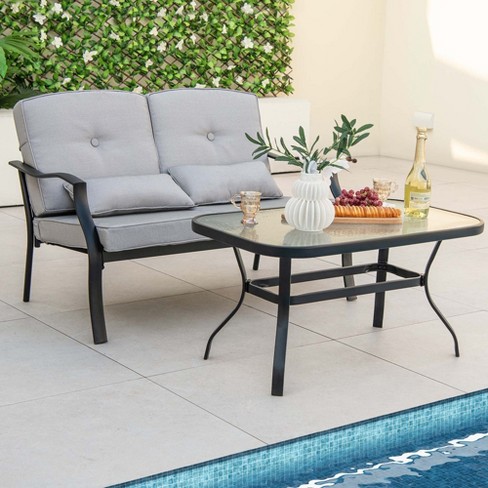 Target cheap outdoor loveseat