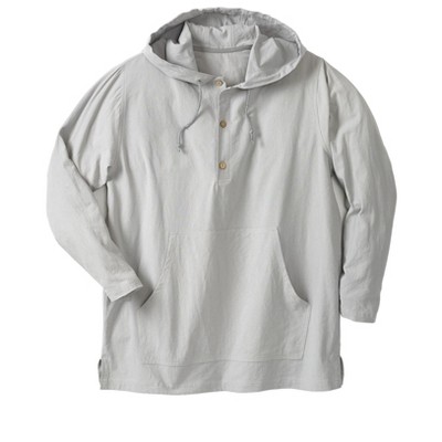 KingSize Men's Big & Tall Gauze Hoodie