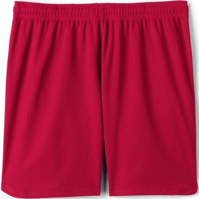 Lands' End School Uniform Women's Mesh Gym Shorts - Medium - Red : Target