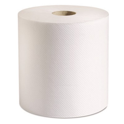 Marcal PRO 100% Recycled Hardwound Roll Paper Towels, 1-Ply, 7.88" x 800 ft, White, 6 Rolls/Carton