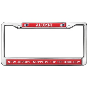 New Jersey Institute of Technology Alumni Full Size Standard License Plate Metal Frame - 1 of 4