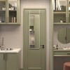 GlasFlength Full Length Mirrors Modern Rectangular Mirror with Sleek Frame Simple Elegant Design for Doors and Walls, Silver, 47"*14"*1.1" - 2 of 4