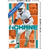 Trends International NFL Miami Dolphins - De'Von Achane 25 Unframed Wall Poster Prints - 3 of 4