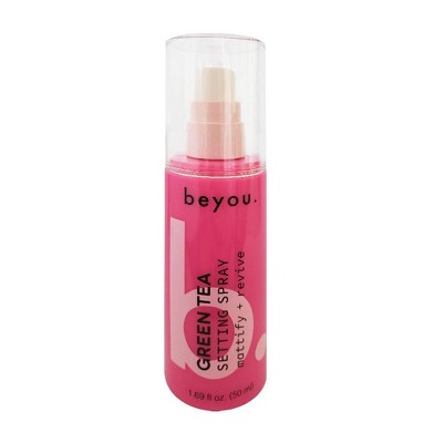 Beyou Energizing Green Tea Facial Mist and Setting Spray, Sensitive Skin Friendly - 1.69 fl oz