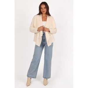 Petal and Pup Lopez Faux Sherling Jacket - Cream - 1 of 4
