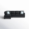 VYNXARIA Chic 2-Piece Faux Leather L-Shaped Sectional Sofa with Left-Hand Facing Chaise - 4 of 4