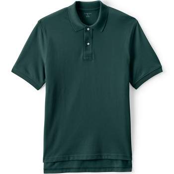 School Uniform Young Men's Short Sleeve Mesh Polo Shirt